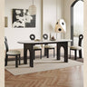 Sleek White Sintered Stone and Ash Wood Multi - Layer Board Table for Modern Interiors hagst - 569MUTUKISPACE
