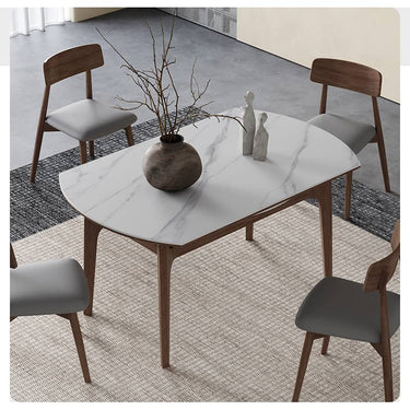 Stylish Grey Brown Oak Wood Chair with Foam and Faux Leather Upholstery hagst - 815MUTUKISPACE