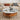 Modern Coffee Table with Sintered Stone Top – Round Solid Wood Centerpiece for Living Room halmh - 5322MUTUKISPACE