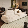 Stylish Beige Sofa with Dark Yellow and Khaki Green Accents on Pine Wood Frame – Ultimate Comfort with Down Cushions hatx - 1022MUTUKISPACE