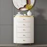 Elegant Marble and Solid Wood Cabinet with Modern Design hbs - 4425MUTUKISPACE
