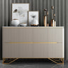 Elegant Stainless Sintered Stone Cabinet with Modern Design hbs - 4429MUTUKISPACE