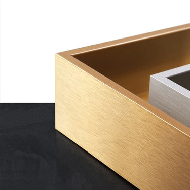 Elegant Stainless Sintered Stone Cabinet with Modern Design hbs - 4429MUTUKISPACE