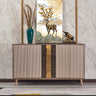 Modern Solid Wood Cabinet with Artistic Flair – Perfect for Elegant Living Spaces hbs - 4433MUTUKISPACE