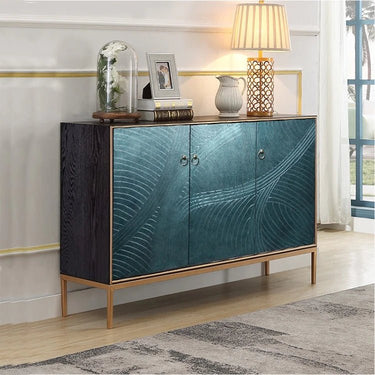 Stylish Multi - Layer Board Cabinet with Textured Design for Modern Living Spaces hbs - 4440MUTUKISPACE
