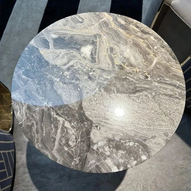 Sintered Stone Coffee Table with Stainless Steel Base – Elegant Multi - Layer Living Room Centerpiece hbso - 3016MUTUKISPACE