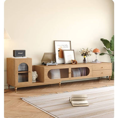 Natural Oak & Pine Coffee Table - Elegant Wood Finish for Cozy Spaces hbzwg - 644MUTUKISPACE