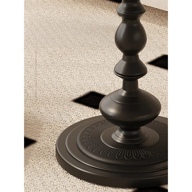 Pedestal Base Round Side Table – Elegant Modern Accent for Living Spaces hch - 3097MUTUKISPACE