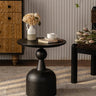 Modern Pine Density Board Tea Table - Stylish Accent for Your Living Room Decor hdst - 4253MUTUKISPACE