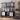 Stylish Black Density Board Storage Rack - Modern Shelving for Home & Office hdst - 4306MUTUKISPACE