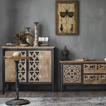 Elegant Cabinet with Intricate Design - Perfect for Your Living Space hdst - 4309MUTUKISPACE