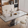 Modern Elegance: Marble Acrylic Dining Table for Stylish Spaces hfcjp - 4012MUTUKISPACE