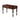 Timeless Elegance: Solid Wood Vintage Table for Your Home Decor hgl - 4351MUTUKISPACE