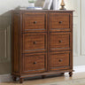 Solid Wood Cabinet with Six Spacious Drawers - Premium Quality Storage Solution hgl - 4355MUTUKISPACE