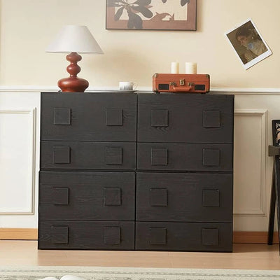 Modern Ash Wood Pine Bedside Cupboard – Stylish Bedroom Storage Solution