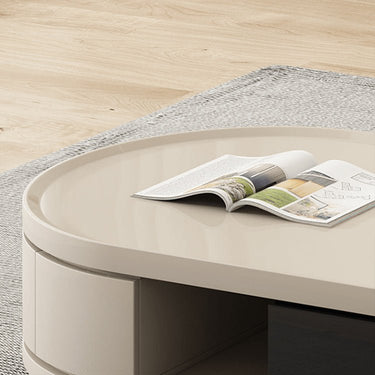 Stylish TV Cabinet with Black and White Sintered Stone Top - Modern Design hjl - 1216MUTUKISPACE