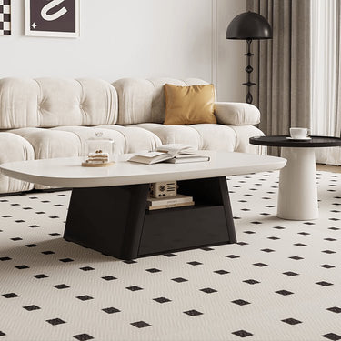 Stylish Multicolor Coffee Table - White, Black, Beige, Brown Options Available hjl - 1219MUTUKISPACE