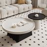 Sleek Modern Coffee Table in Elegant White and Black Finish - Perfect for Stylish Living Spaces hjl - 1226MUTUKISPACE