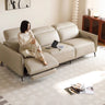 Stylish Gray Faux Leather Sofa with Pine Wood Frame – Modern Comfort & Elegance for Your Living Space hksc - 984MUTUKISPACE