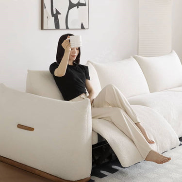 Modern Stylish Sofa - Beige, Gray & Green Cushions with Black Pine Wood Frame hksc - 990MUTUKISPACE