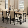 Elegant Ash Wood Dining Table - Premium Multi - Layer Board Design hld - 4486MUTUKISPACE