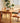 Vintage Cherry Wood Table with Sleek Steel Frame - Natural Finish hldmz - 709MUTUKISPACE