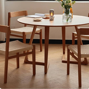 Stunning Cherry Wood Table - Exquisite Natural Wood Finish hldmz - 712MUTUKISPACE