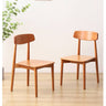 Elegant Natural Wood Chair in Oak and Cherry Finishes – Perfect for Any Room Decor hldmz - 716MUTUKISPACE