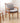 Elegant Oak & Cherry Wood Chairs with Plush Foam Cushioning - Premium Cotton & Linen Upholstery hldmz - 722MUTUKISPACE