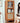 Elegant Cherry Wood Cabinet with Rattan Accents and Glass Doors hldmz - 732MUTUKISPACE