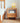 Elegant Bedside Cupboard in Cherry Wood Finish with Glass and Copper Accents hldmz - 736MUTUKISPACE
