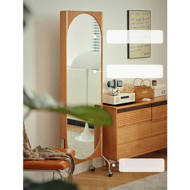 Elegant Cherry Wood Storage Rack with Glass Acrylic Accents – Durable & Stylish Organizer hldmz - 738MUTUKISPACE