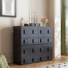 Stylish Ash Wood Cabinet with Modern Handles - Perfect for Elegant Home Storage hlxl - 4410MUTUKISPACE