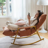 Modern Leathaire chair - Vibrant Yellow, Black, Blue, Gray, Light Brown Options hmy - 1067MUTUKISPACE