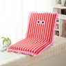 Vibrant Multicolor chair Upholstery: Green, Orange, Pink, Violet Fabric hmy - 1070MUTUKISPACE