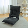 Cozy Cotton Sofa in Dark Gray, Orange, Blue, and Brown - Stylish and Comfortable hmy - 1075MUTUKISPACE