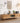 Stylish Oak TV Cabinet with Glass and Copper Accents - Modern Natural Wood Design hmzj - 812MUTUKISPACE