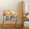 Stylish Multi - Purpose Storage Rack with Beech Wood & Stainless Steel Finish hns - 4129MUTUKISPACE