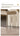 Leather - Top Desk with Transparent Acrylic Legs – Modern Home Office Table hqy - 5204MUTUKISPACE
