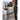 Ash Wood & Steel Side Table – Sleek Modern End Table for Living Room hrn - 5255MUTUKISPACE