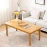 Elegant Natural Bamboo Coffee Table - Perfect for Stylish Interiors hsl - 125MUTUKISPACE