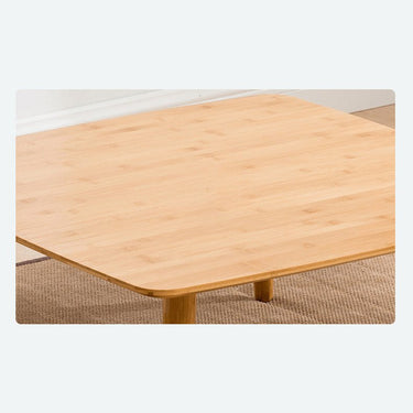 Elegant Natural Bamboo Coffee Table – Perfect for Modern Living Spaces hsl - 134MUTUKISPACE