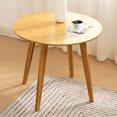 Elegant Bamboo Coffee Table in Natural Wood Finish for Stylish Living Spaces hsl - 17MUTUKISPACE