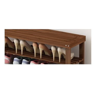 Eco - Friendly Brown Bamboo Stool for Stylish and Durable Home Decor hsl - 298MUTUKISPACE