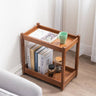 Elegant Brown Bamboo Tea Table for Chic Living Spaces hsl - 300MUTUKISPACE