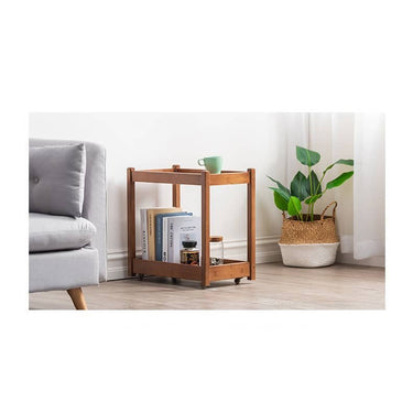 Elegant Brown Bamboo Tea Table for Chic Living Spaces hsl - 300MUTUKISPACE