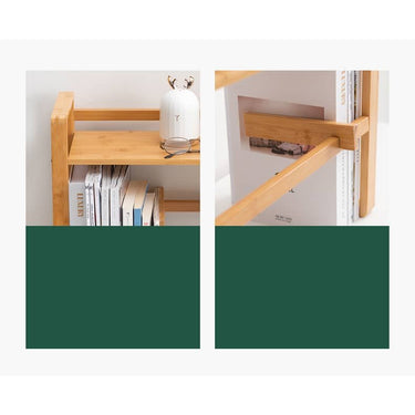 Stylish Natural Wood Color Bamboo Storage Rack for Modern Homes hsl - 395MUTUKISPACE