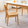 Stylish Natural Wood Finish Bamboo Chair with Durable ABS Resin hsl - 70MUTUKISPACE