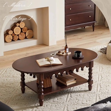 Elegant Coffee Table with Unique Craftsmanship in Tulipwood hsmjx - 4159MUTUKISPACE