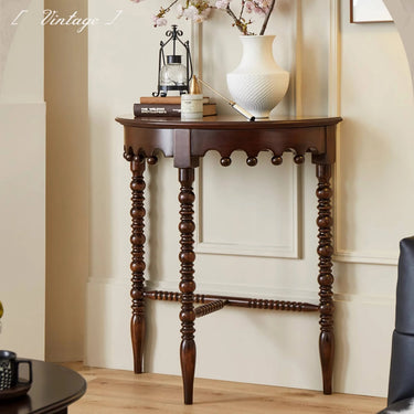 Elegant Tulipwood Console Table with Multi - Layer Design - Perfect for Stylish Living Rooms hsmjx - 4160MUTUKISPACE
